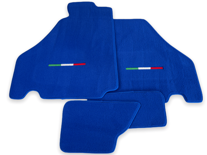 Floor Mats For Ferrari F430 2004-2009 Blue Color IT Edition - Scuderia