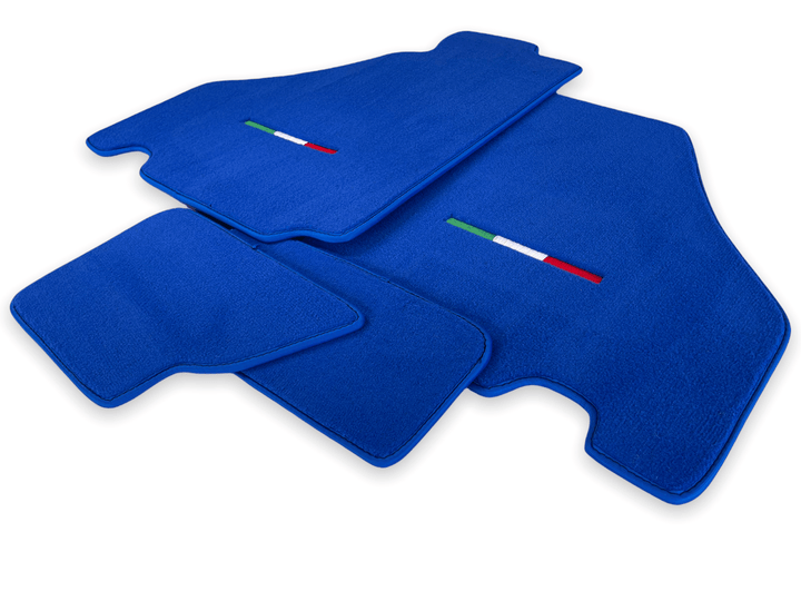Floor Mats For Ferrari F430 2004-2009 Blue Color IT Edition - Scuderia