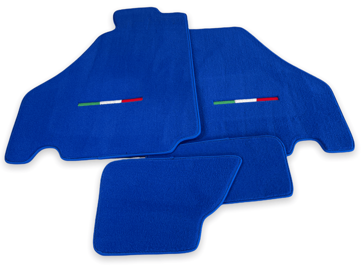Floor Mats For Ferrari F430 2004-2009 Blue Color IT Edition - Scuderia