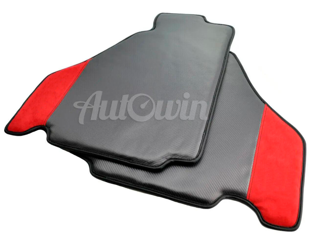 Alfombrillas Para Ferrari F430 2004-2009 Carbono Y Piel Alcantara