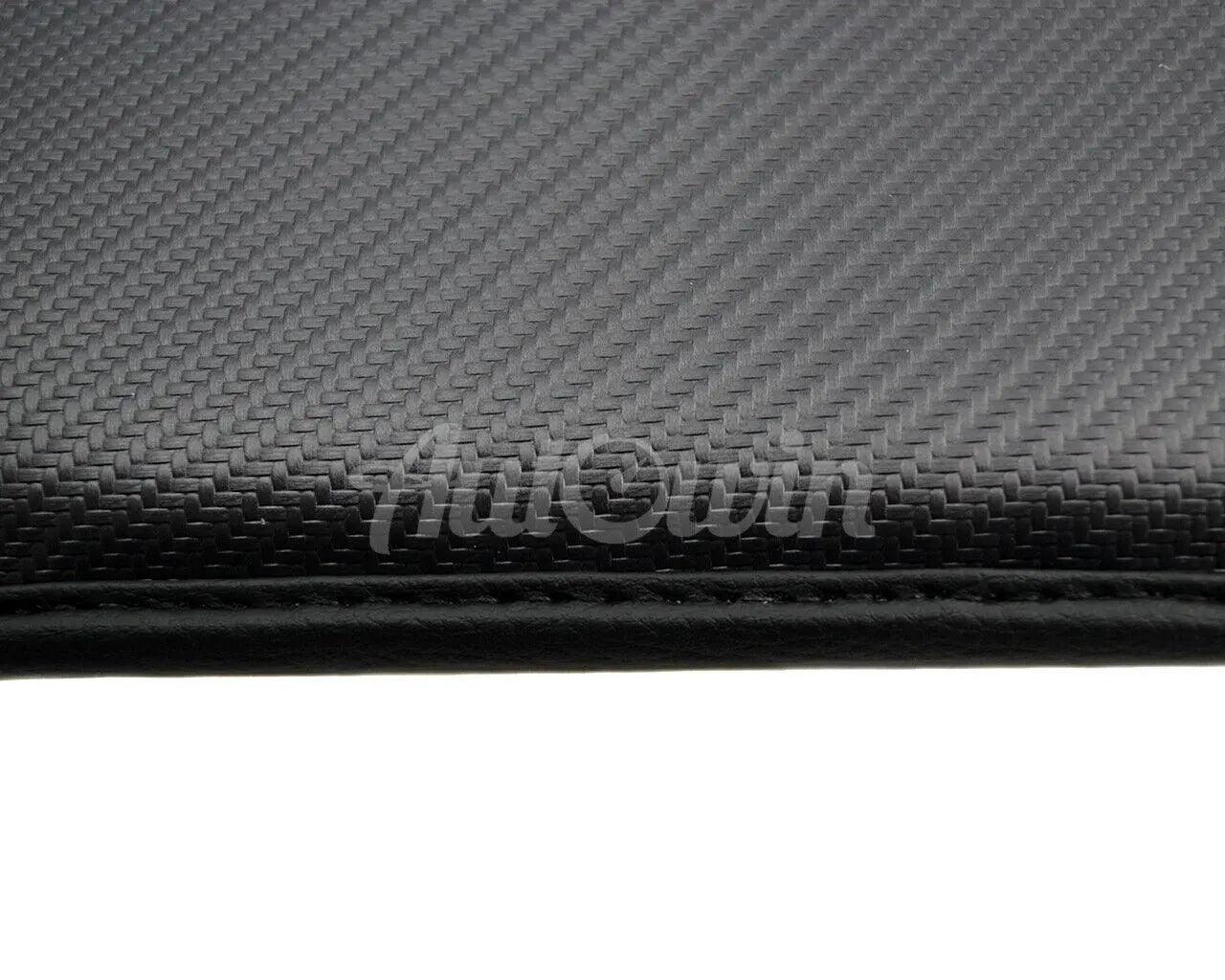 Floor Mats For Ferrari F430 2004-2009 Carbon & Alcantara Leather F430 Emblem - Scuderia