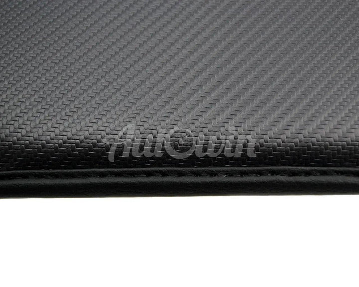 Floor Mats For Ferrari F430 2004-2009 Carbon & Alcantara Leather F430 Emblem - Scuderia