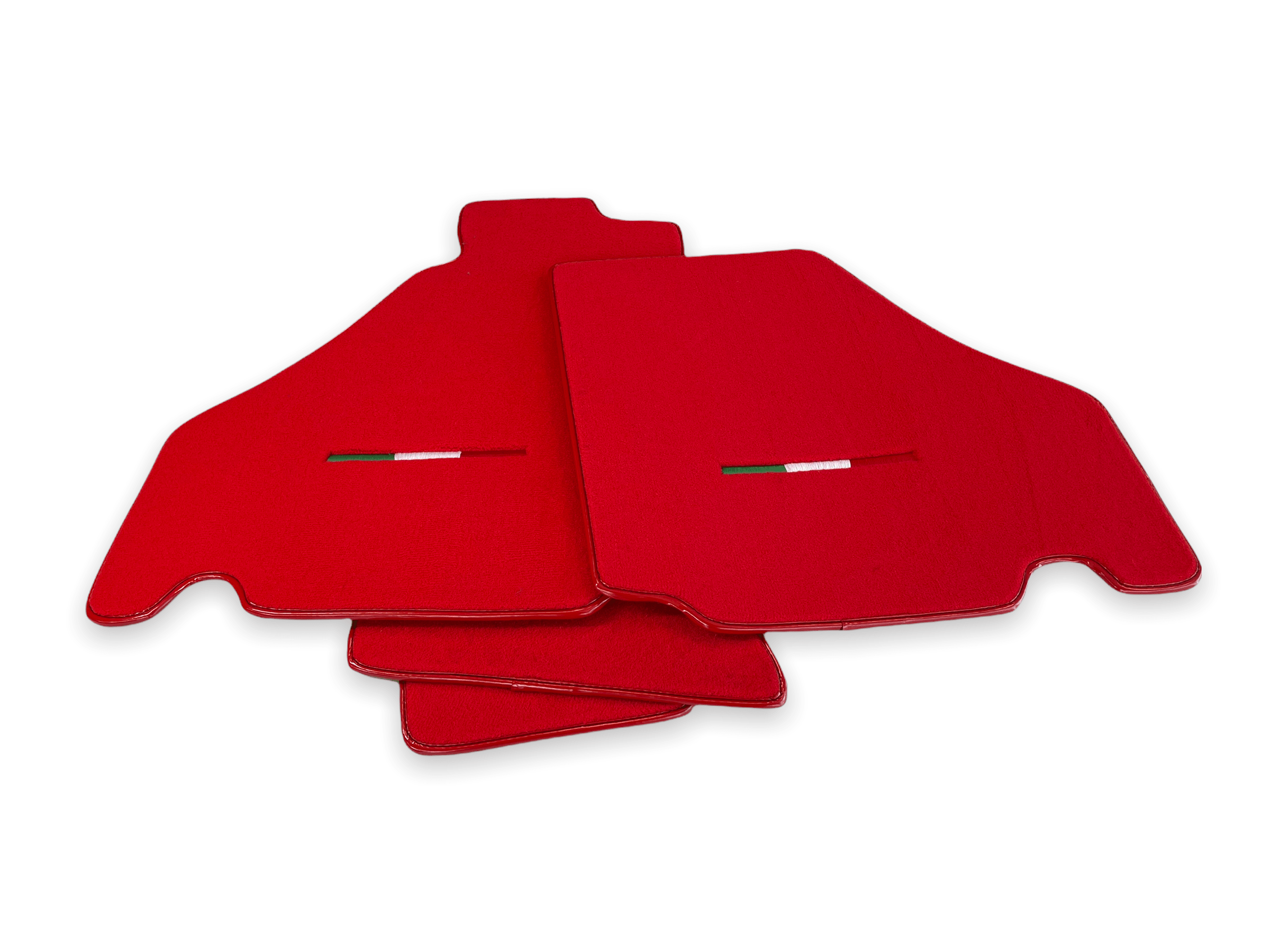 Floor Mats For Ferrari F430 2004-2009 Red Color IT Edition - Scuderia