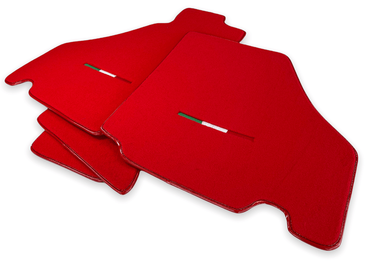 Floor Mats For Ferrari F430 2004-2009 Red Color IT Edition - Scuderia