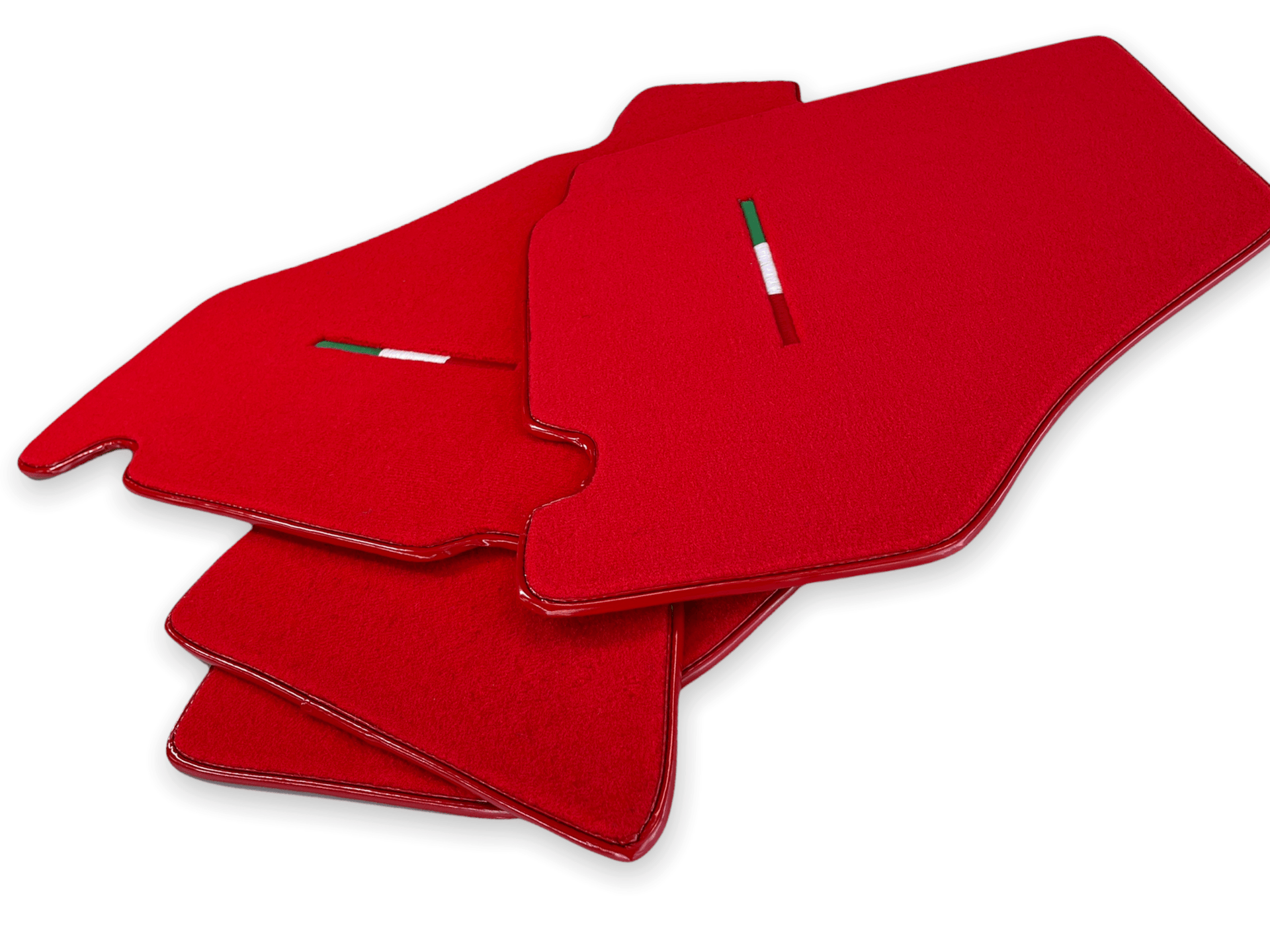 Floor Mats For Ferrari F430 2004-2009 Red Color IT Edition - Scuderia