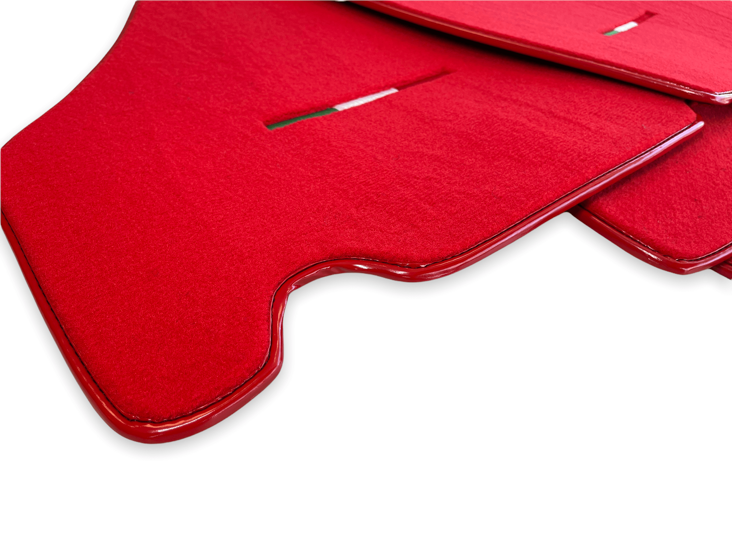 Floor Mats For Ferrari F430 2004-2009 Red Color IT Edition - Scuderia