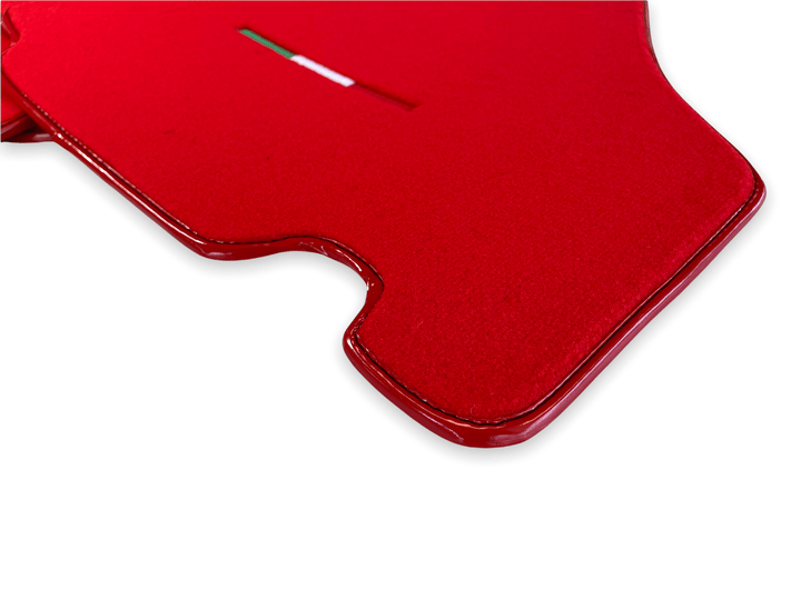 Floor Mats For Ferrari F430 2004-2009 Red Color IT Edition - Scuderia