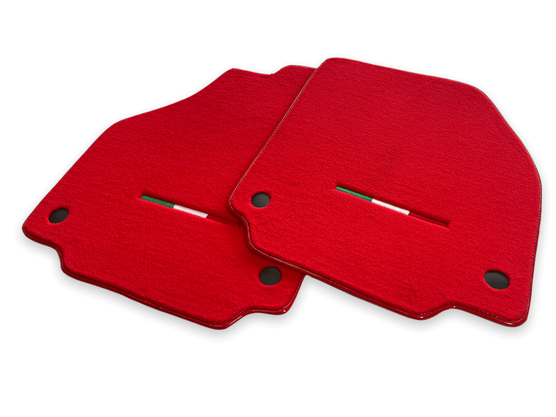 Floor Mats For Ferrari F8 Spider 2019-2022 Red Italian Edition - Scuderia