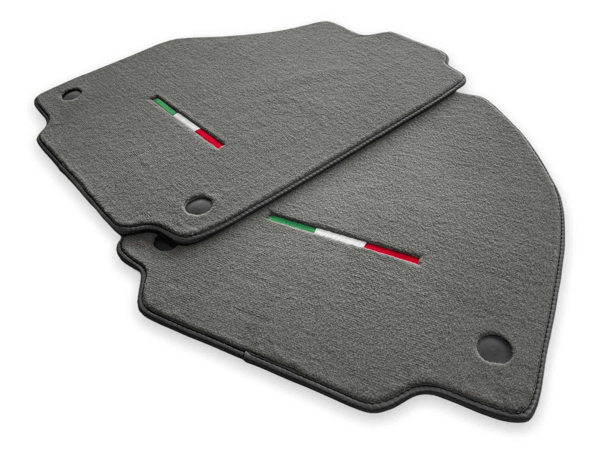 Floor Mats For Ferrari F8 Spider 2019-2023 Gray Italian Edition - Scuderia