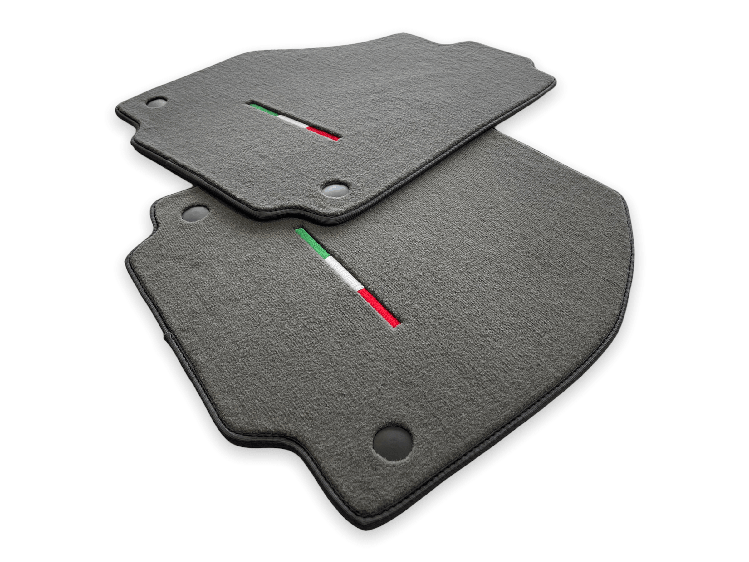 Floor Mats For Ferrari F8 Spider 2019-2023 Gray Italian Edition - Scuderia