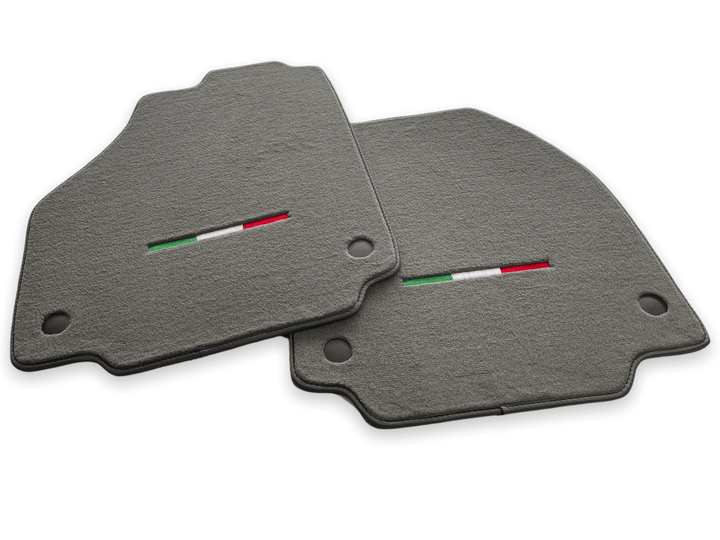 Floor Mats For Ferrari F8 Spider 2019-2023 Gray Italian Edition - Scuderia