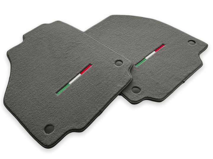 Floor Mats For Ferrari F8 Spider 2019-2023 Gray Italian Edition - Scuderia