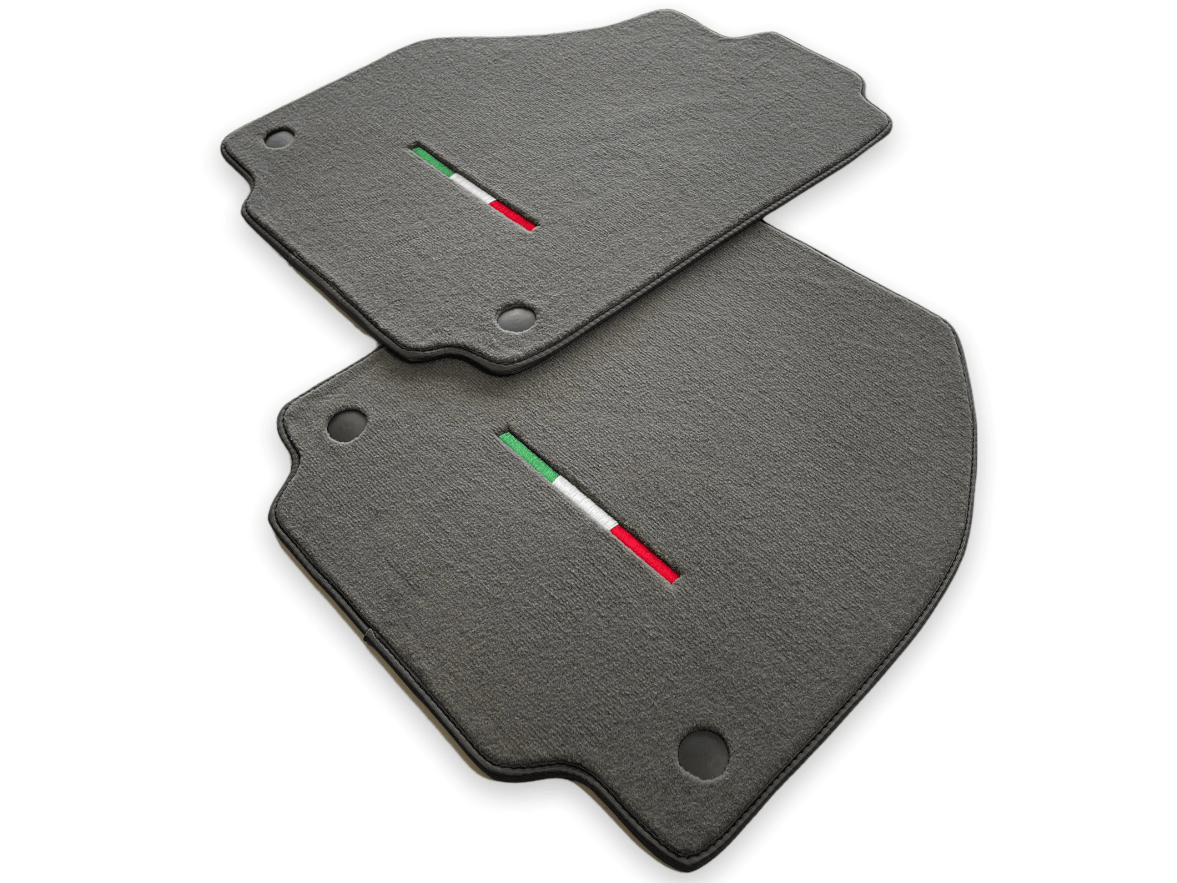 Floor Mats For Ferrari F8 Spider 2019-2023 Gray Italian Edition - Scuderia