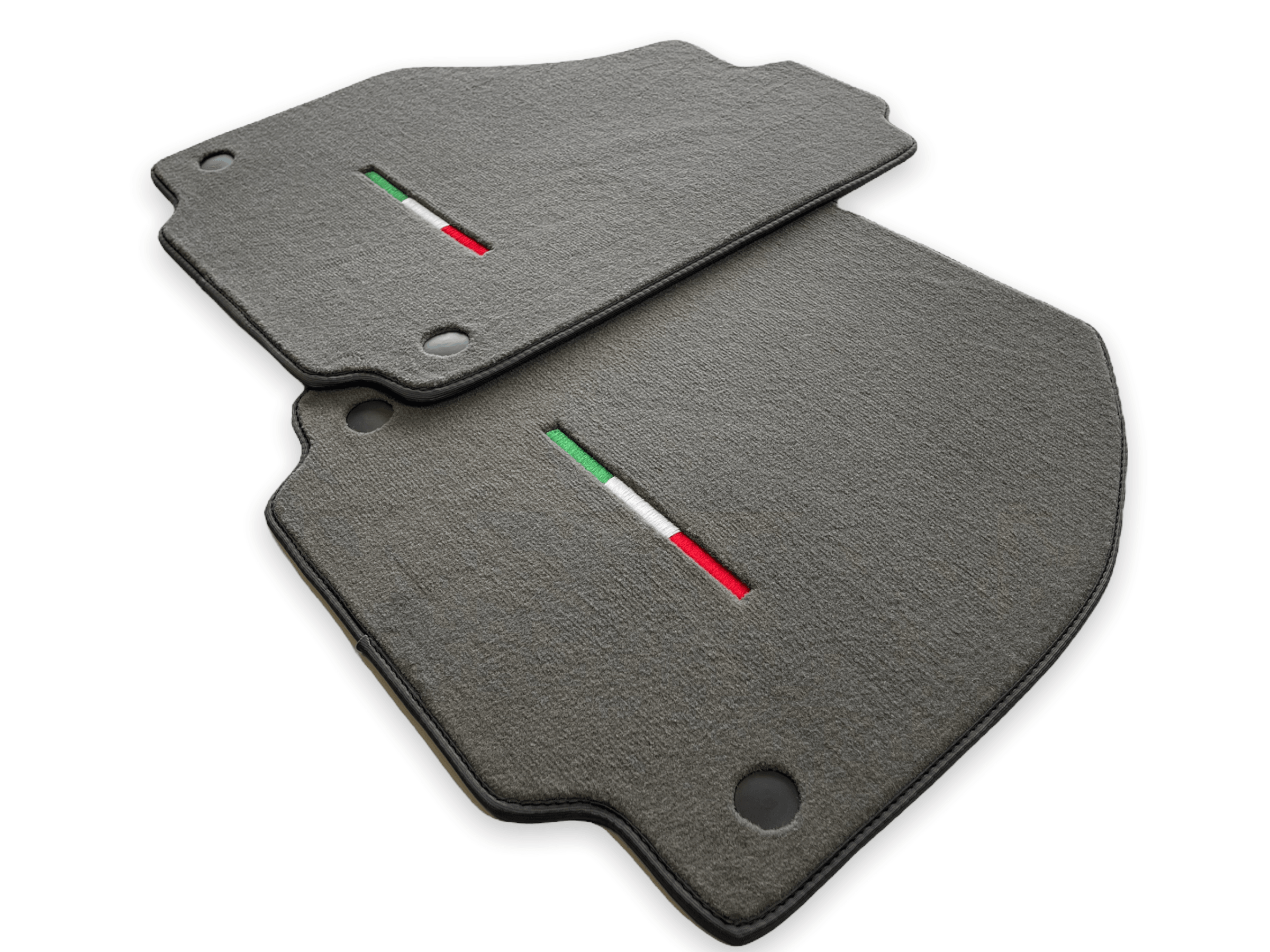 Floor Mats For Ferrari F8 Spider 2019-2023 Gray Italian Edition - Scuderia