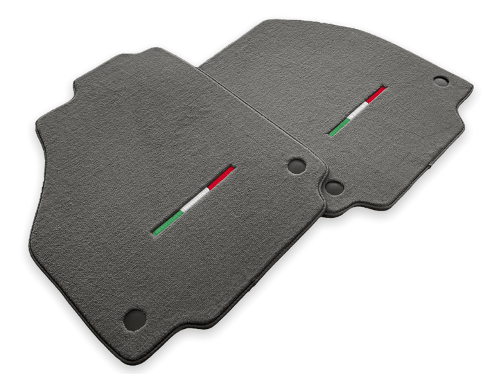 Floor Mats For Ferrari F8 Spider 2019-2023 Gray Italian Edition - Scuderia