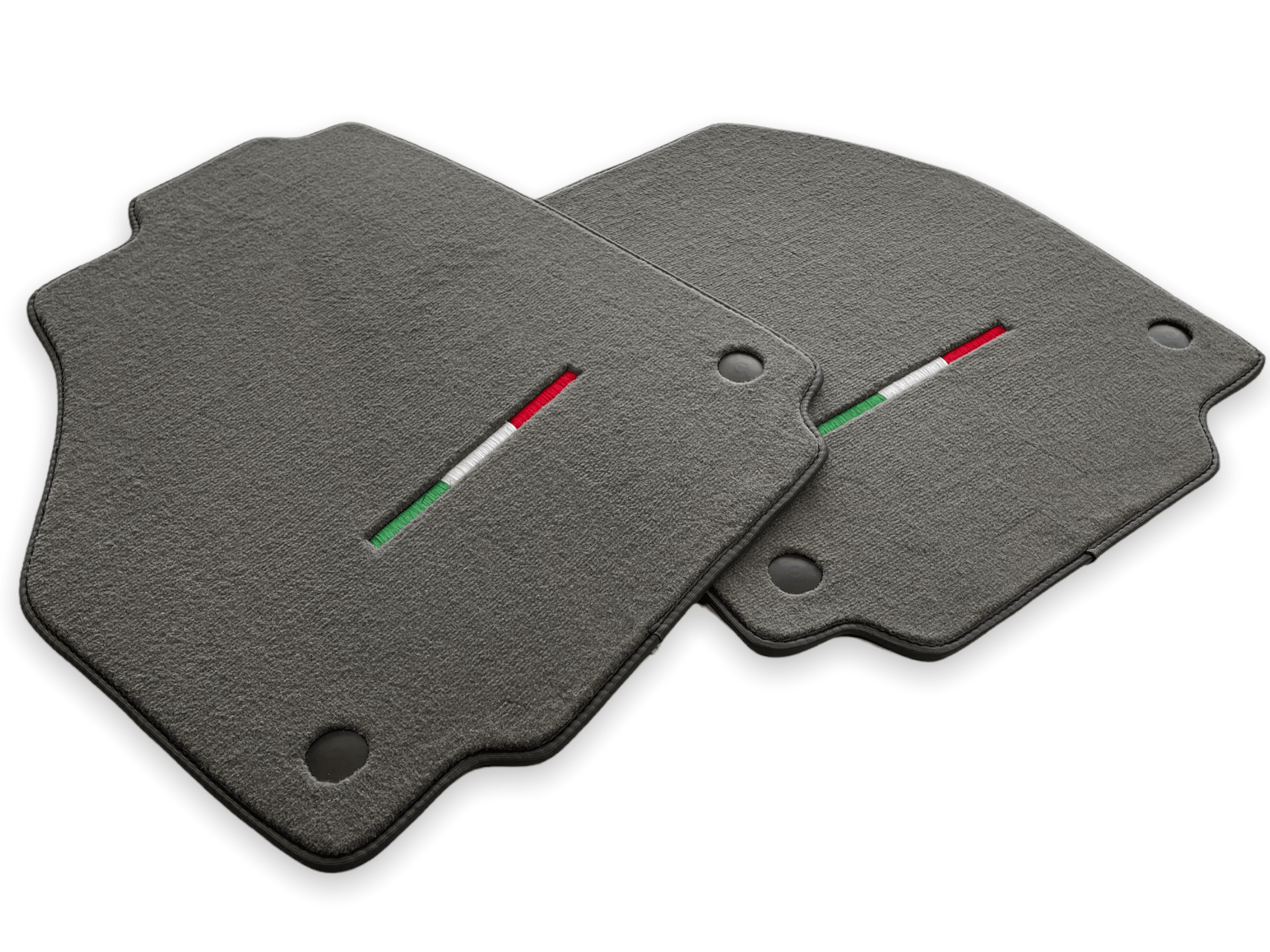 Floor Mats For Ferrari F8 Spider 2019-2023 Gray Italian Edition - Scuderia