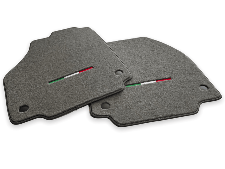 Floor Mats For Ferrari F8 Spider 2019-2023 Gray Italian Edition - Scuderia