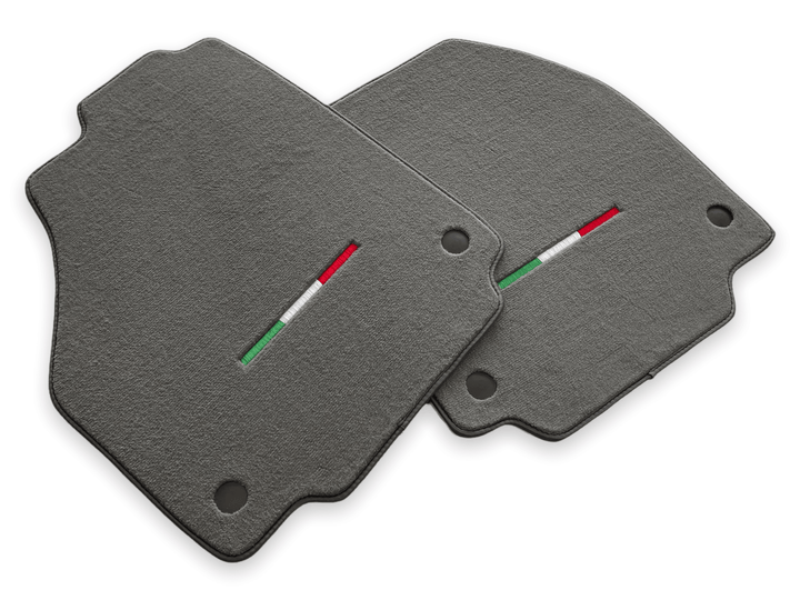 Floor Mats For Ferrari F8 Spider 2019-2023 Gray Italian Edition - Scuderia