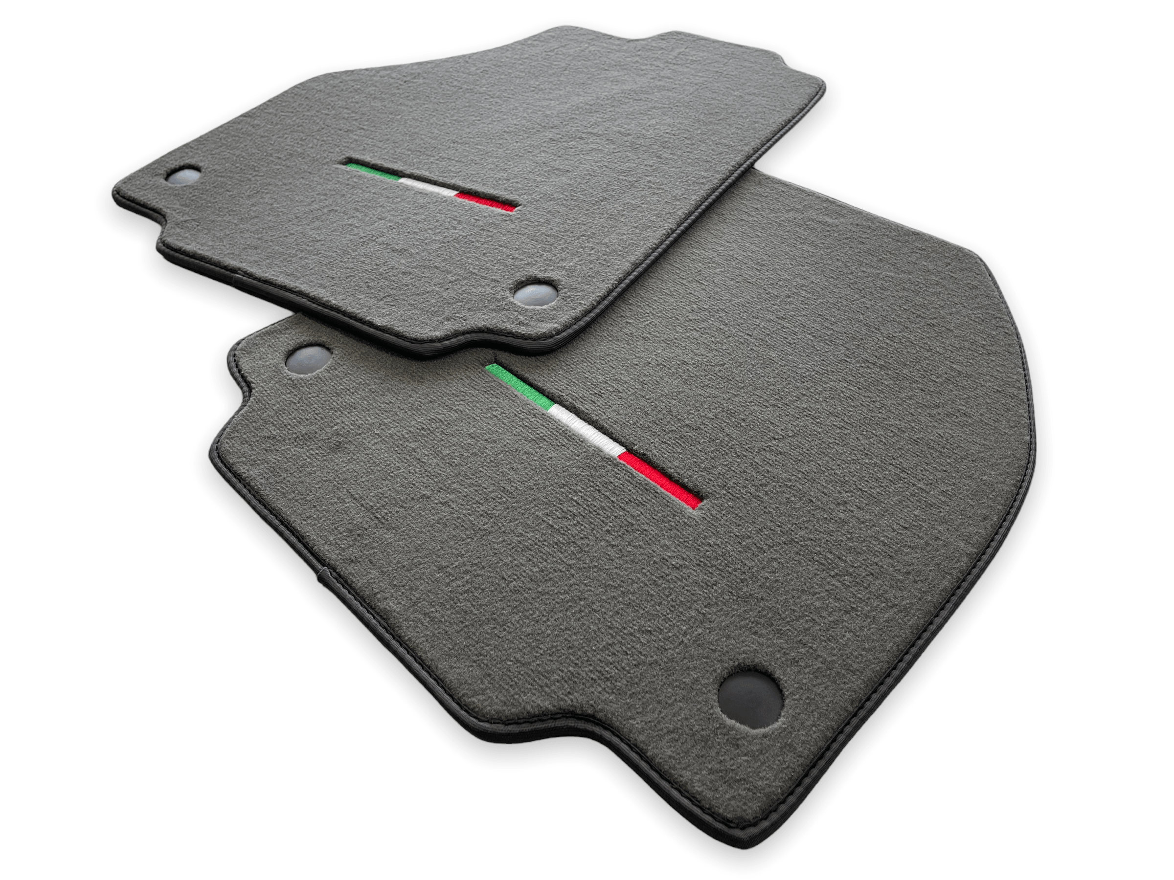 Floor Mats For Ferrari F8 Spider 2019-2023 Gray Italian Edition - Scuderia