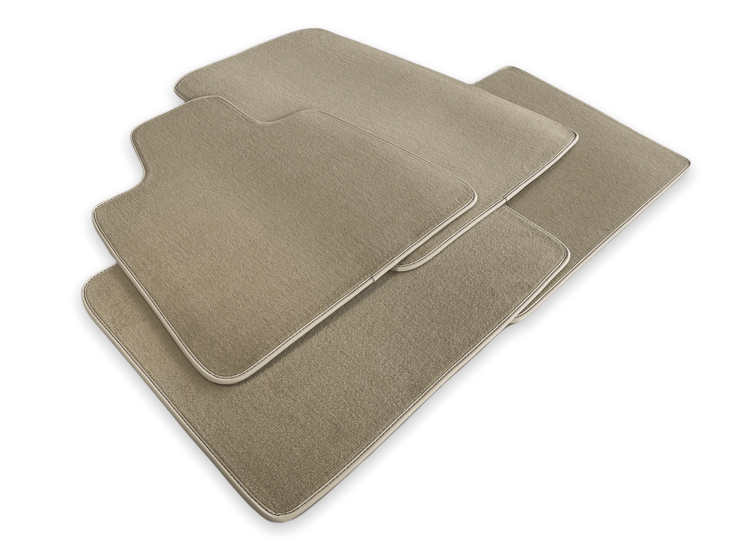 Floor Mats For Ferrari FF 2011-2016 Beige It Edition - Scuderia