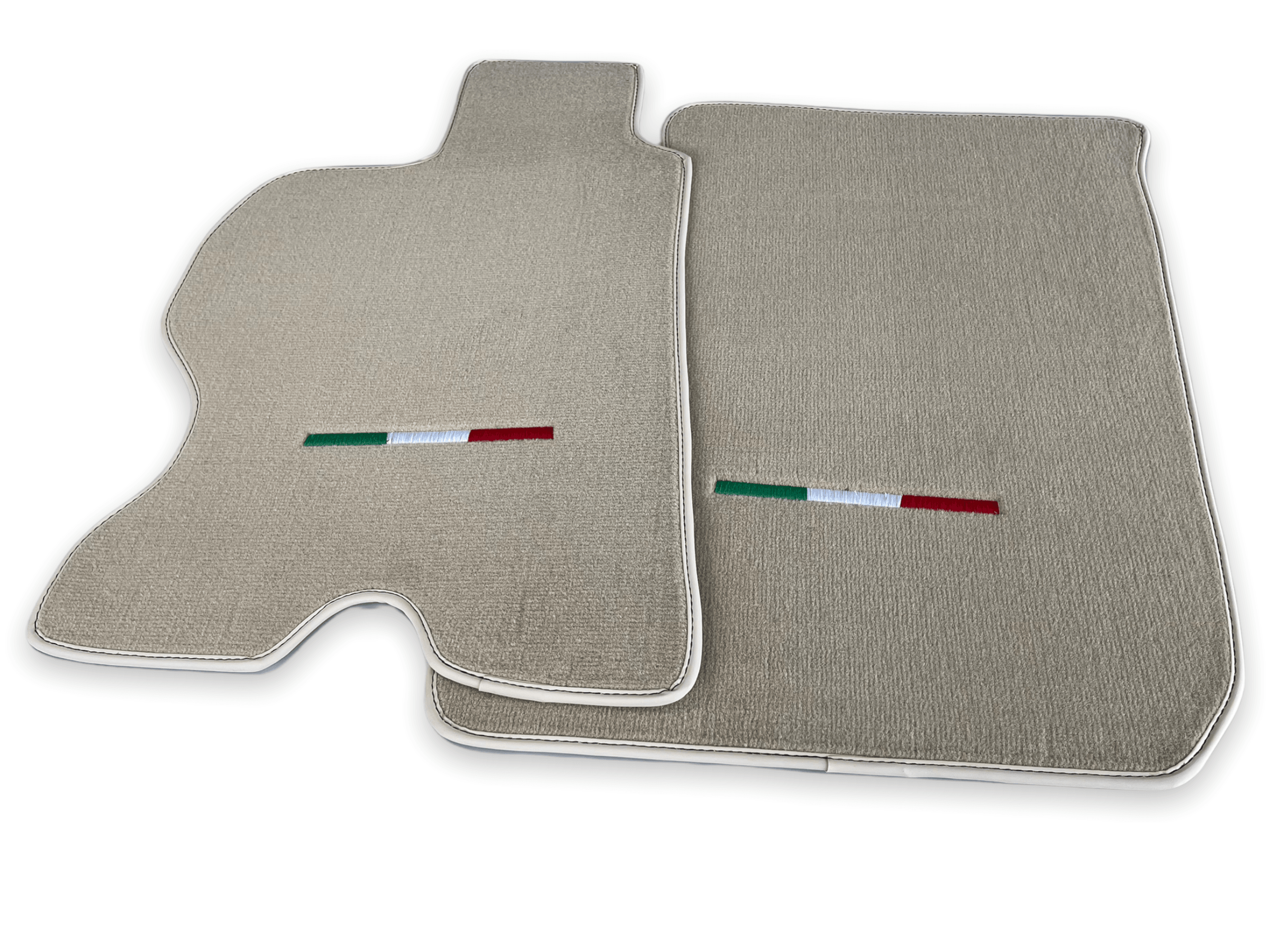 Floor Mats For Ferrari FF 2011-2016 Beige It Edition - Scuderia