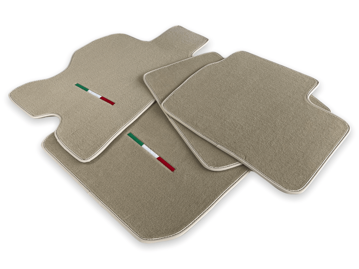 Floor Mats For Ferrari FF 2011-2016 Beige It Edition - Scuderia