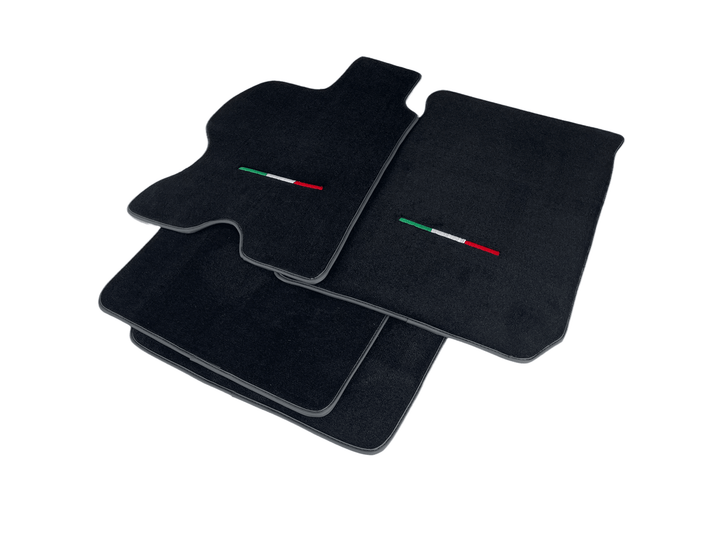 Floor Mats For Ferrari FF 2011-2016 Black IT Edition - Scuderia