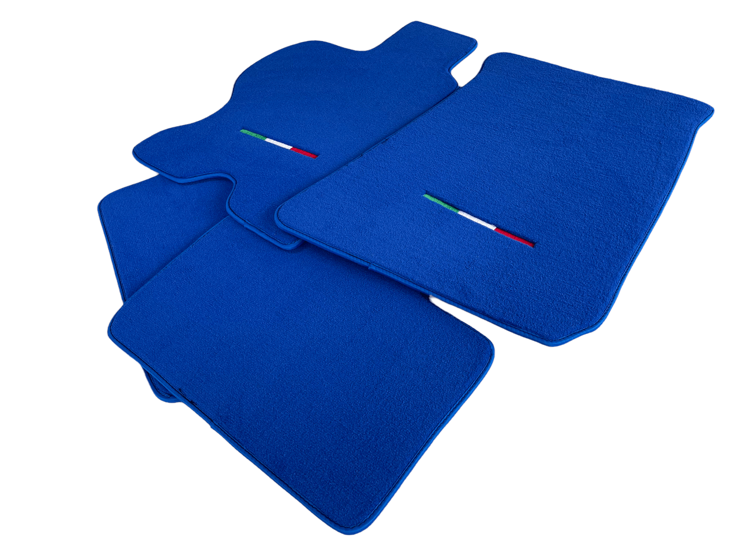 Floor Mats For Ferrari FF 2011-2016 Blue Italy Edition - Scuderia