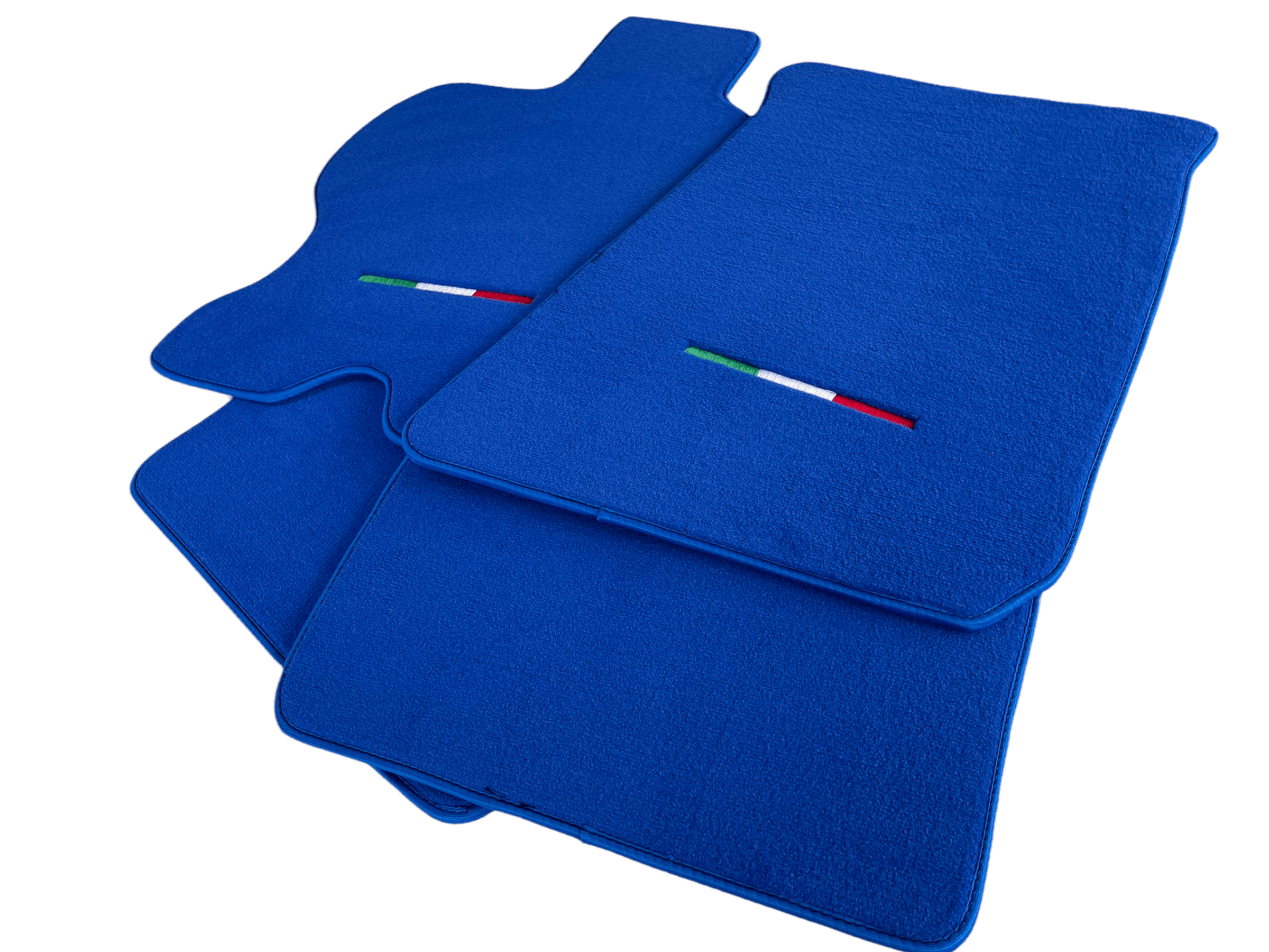 Floor Mats For Ferrari FF 2011-2016 Blue Italy Edition - Scuderia