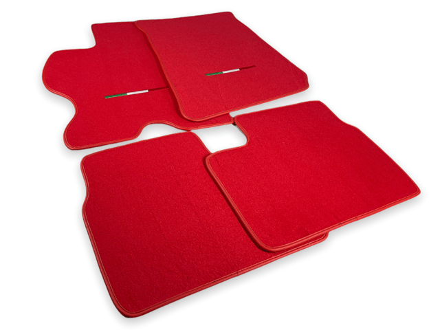 Floor Mats For Ferrari FF 2011-2016 RED Italy Edition - Scuderia