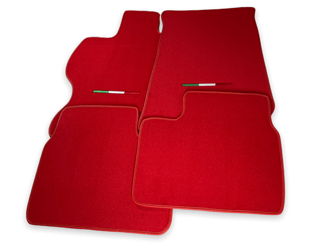 Floor Mats For Ferrari FF 2011-2016 RED Italy Edition - Scuderia