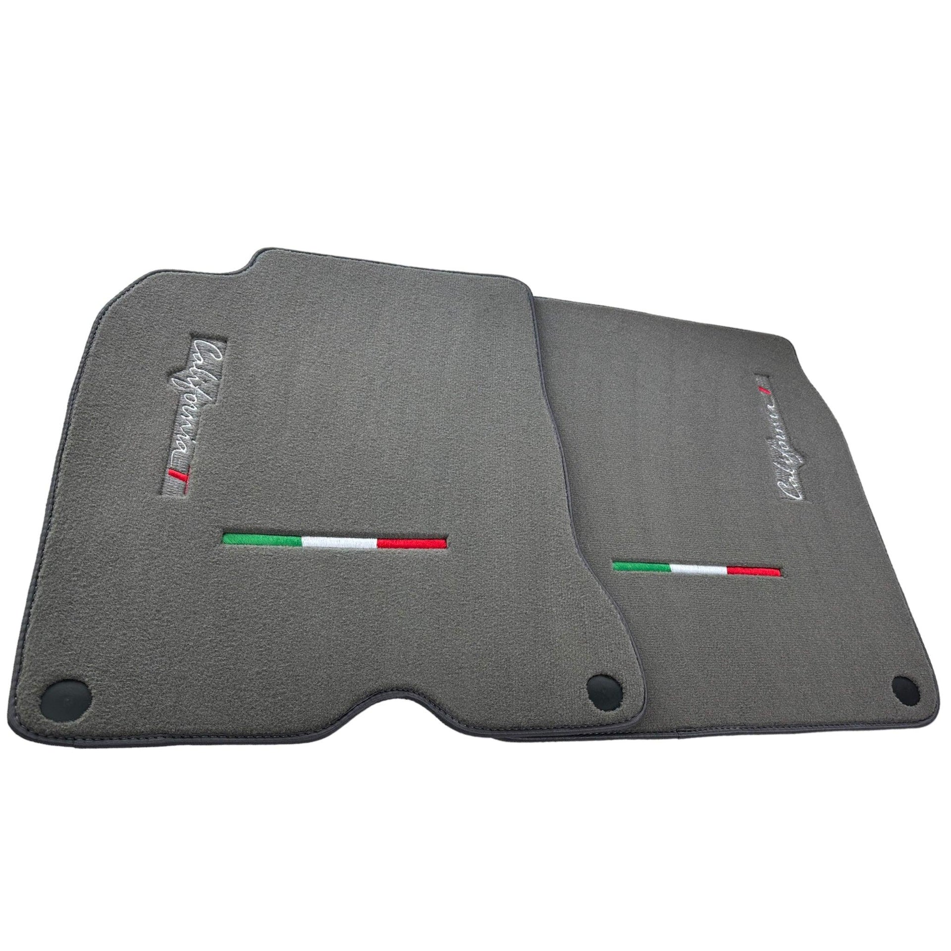 Gray Floor Mats For Ferrari California T 2015–2018 - Scuderia