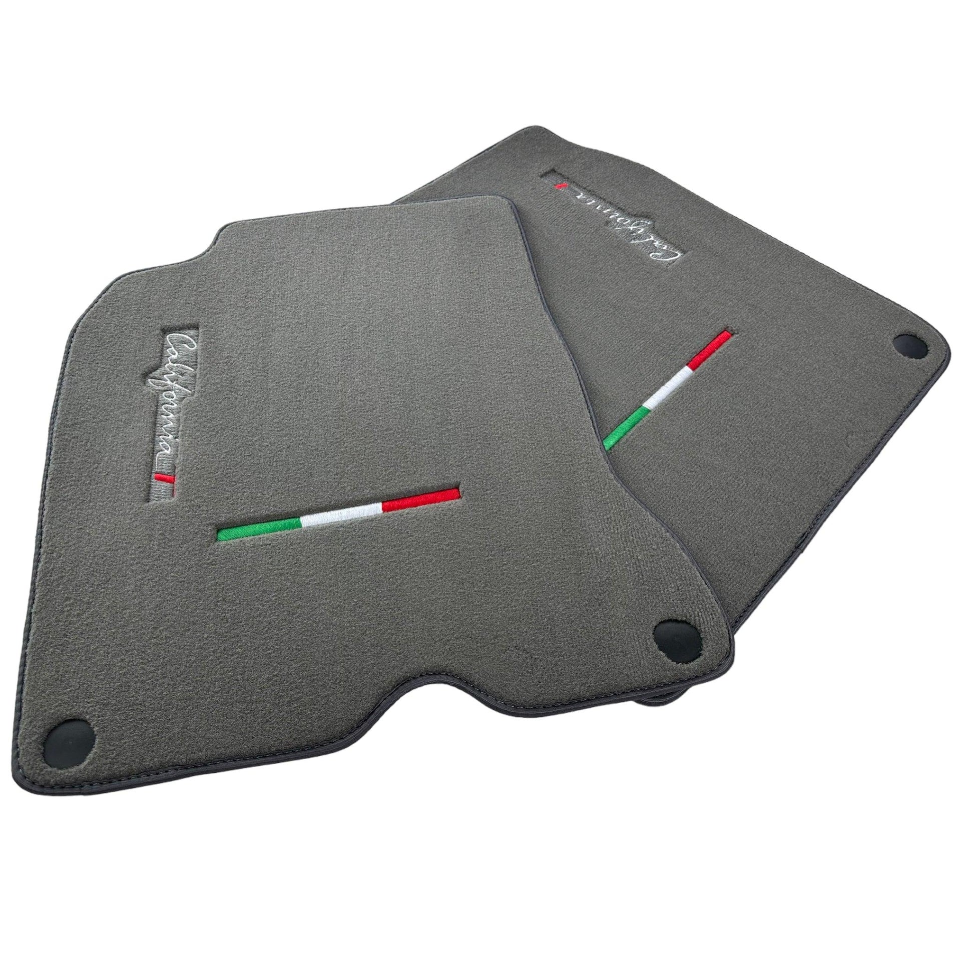 Gray Floor Mats For Ferrari California T 2015–2018 - Scuderia