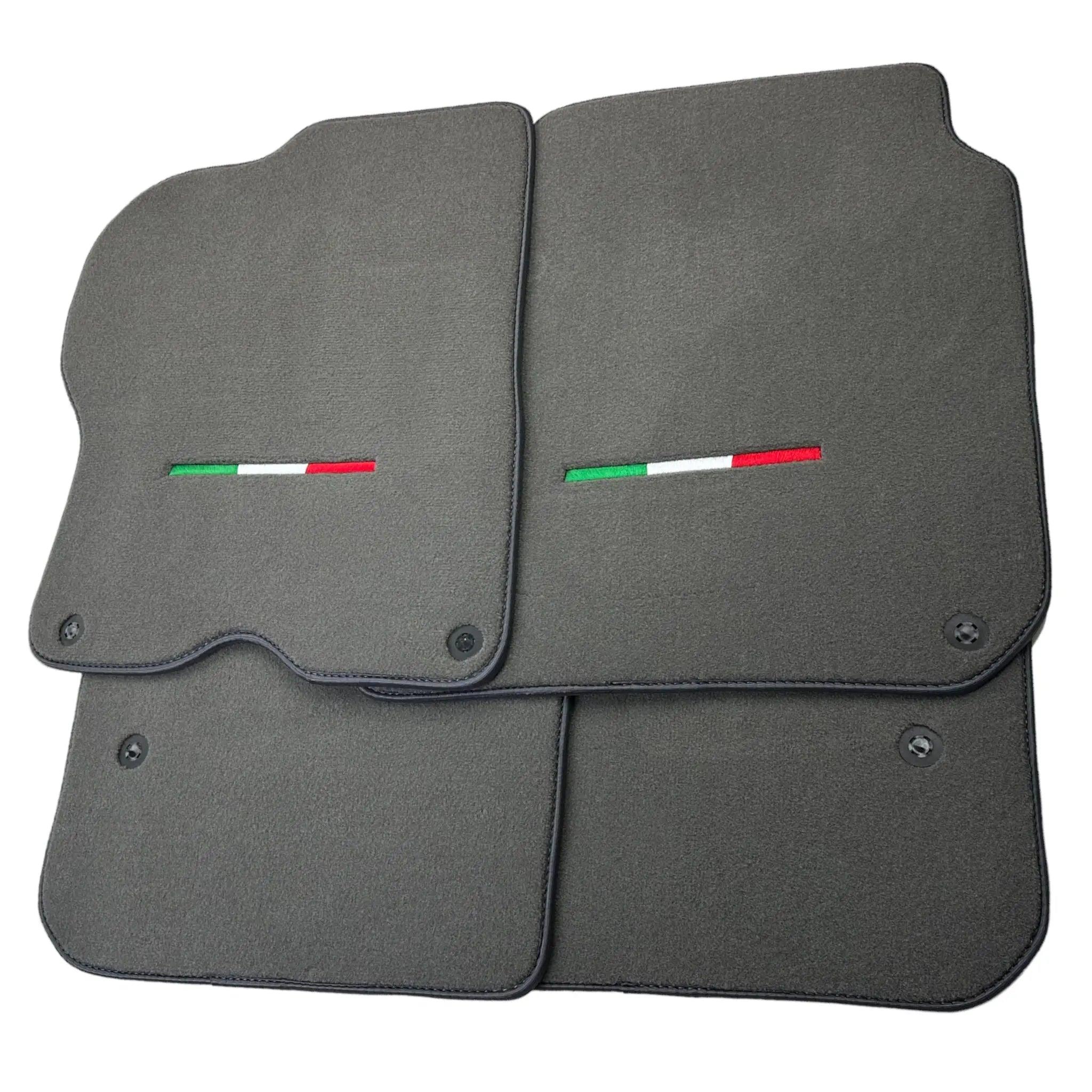 Gray Floor Mats For Ferrari GTC4 Lusso (2016-2023) Italian Edition