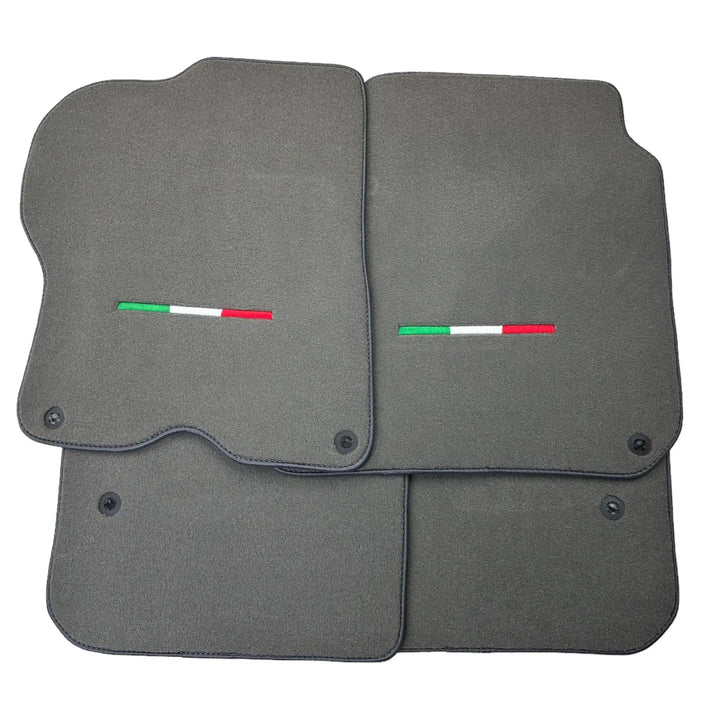 Gray Floor Mats For Ferrari GTC4 Lusso (2016-2023) Italian Edition