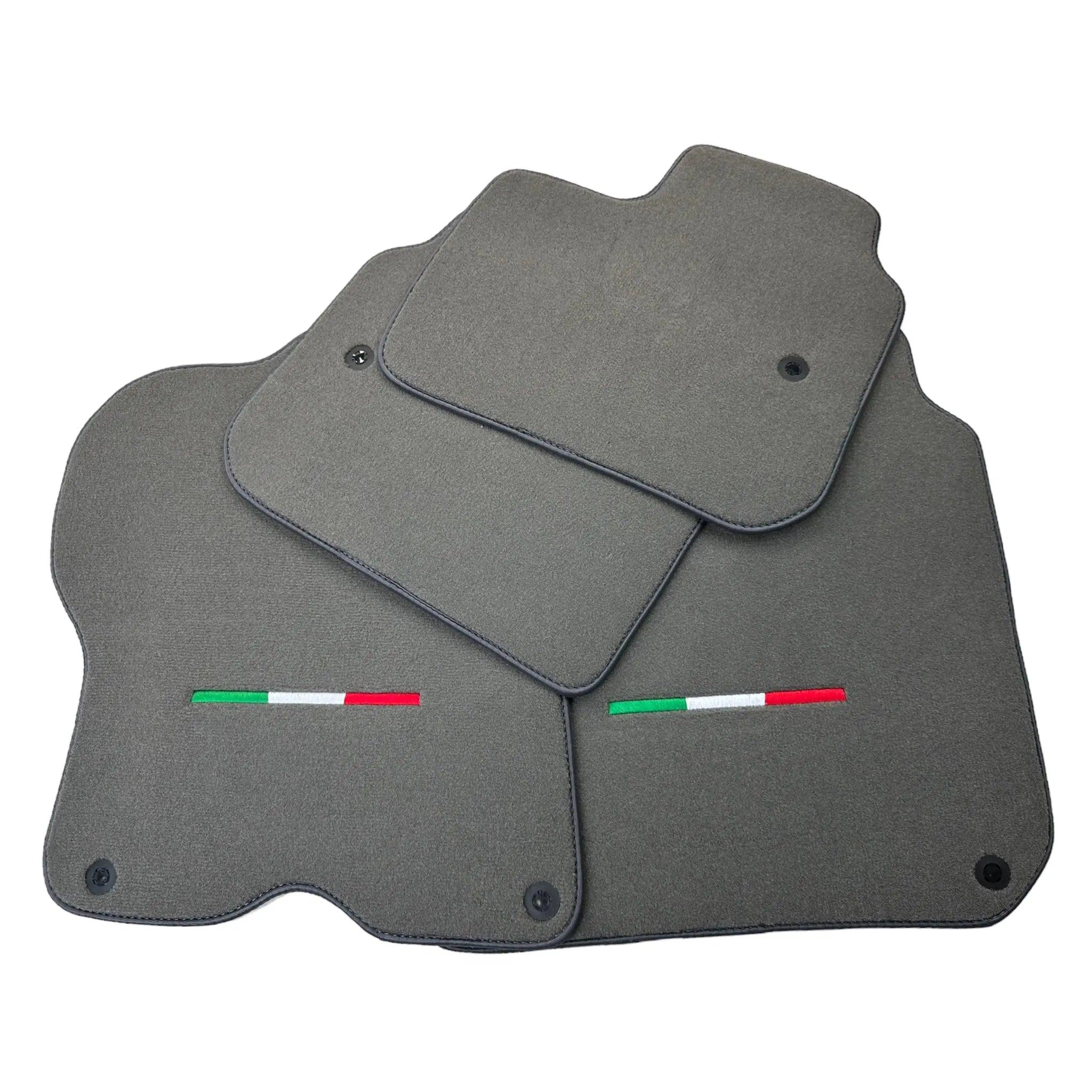 Gray Floor Mats For Ferrari GTC4 Lusso (2016-2023) Italian Edition