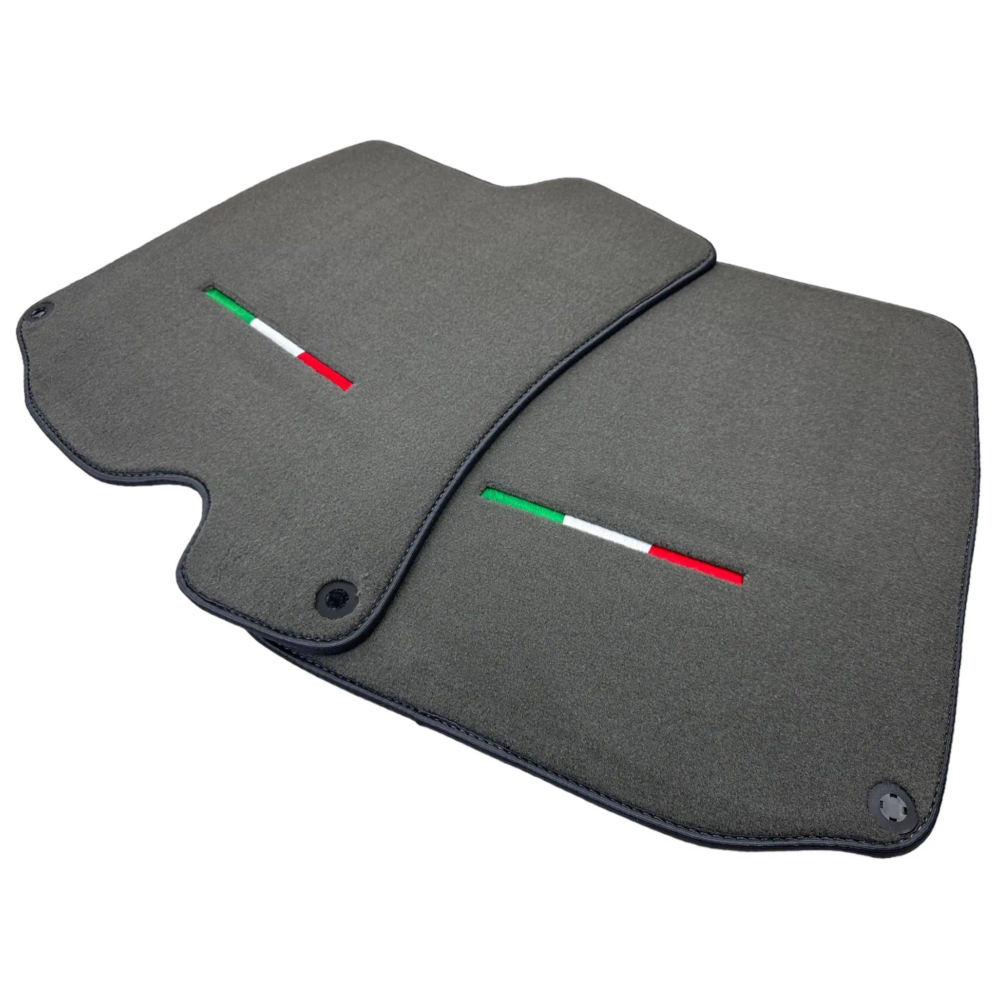 Gray Floor Mats For Ferrari Portofino (2018-2023) Italian Edition