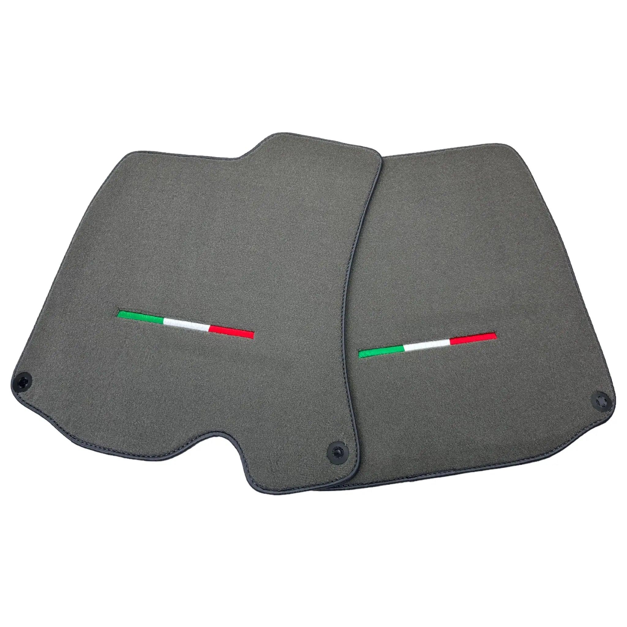 Gray Floor Mats For Ferrari Portofino (2018-2023) Italian Edition