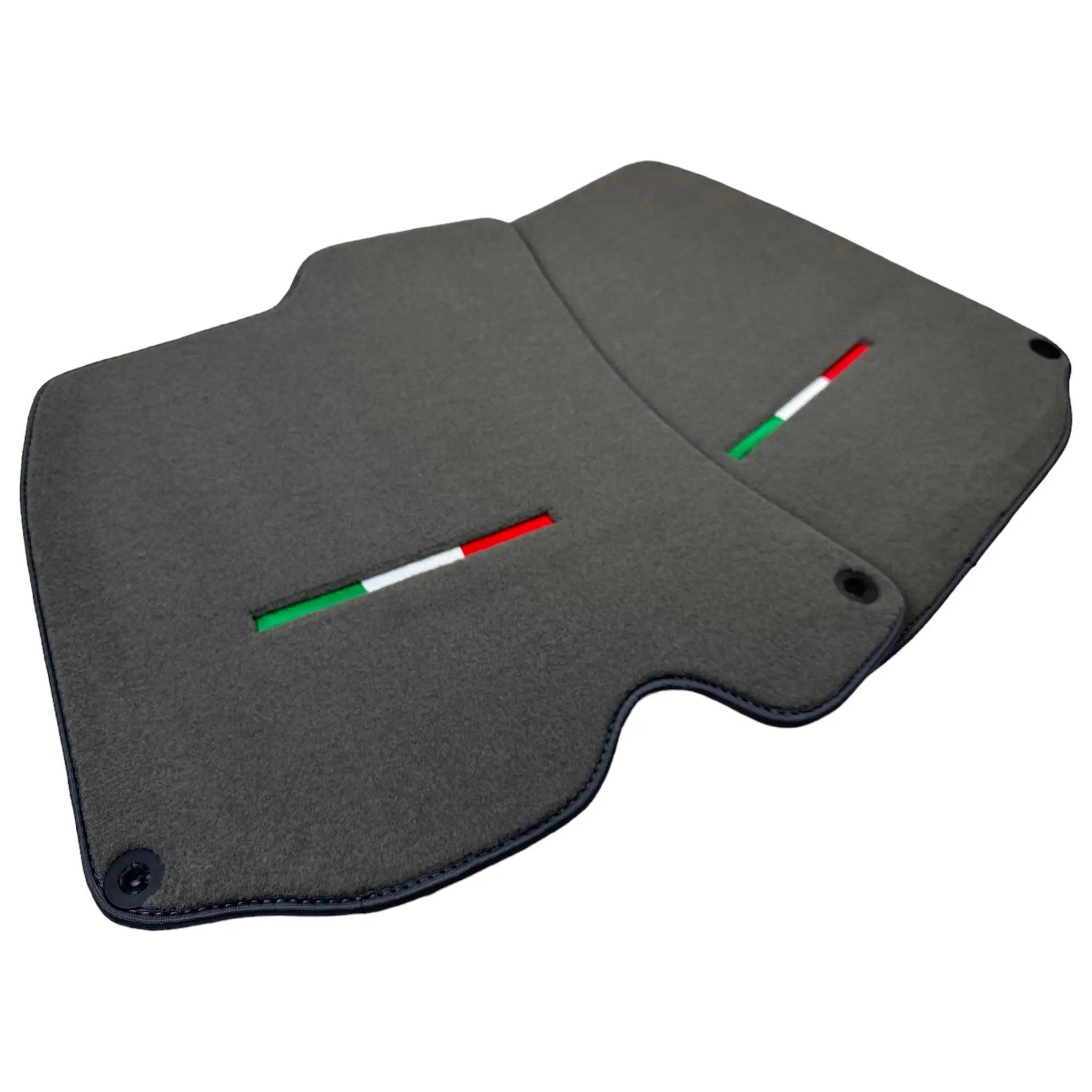 Gray Floor Mats For Ferrari Portofino (2018-2023) Italian Edition