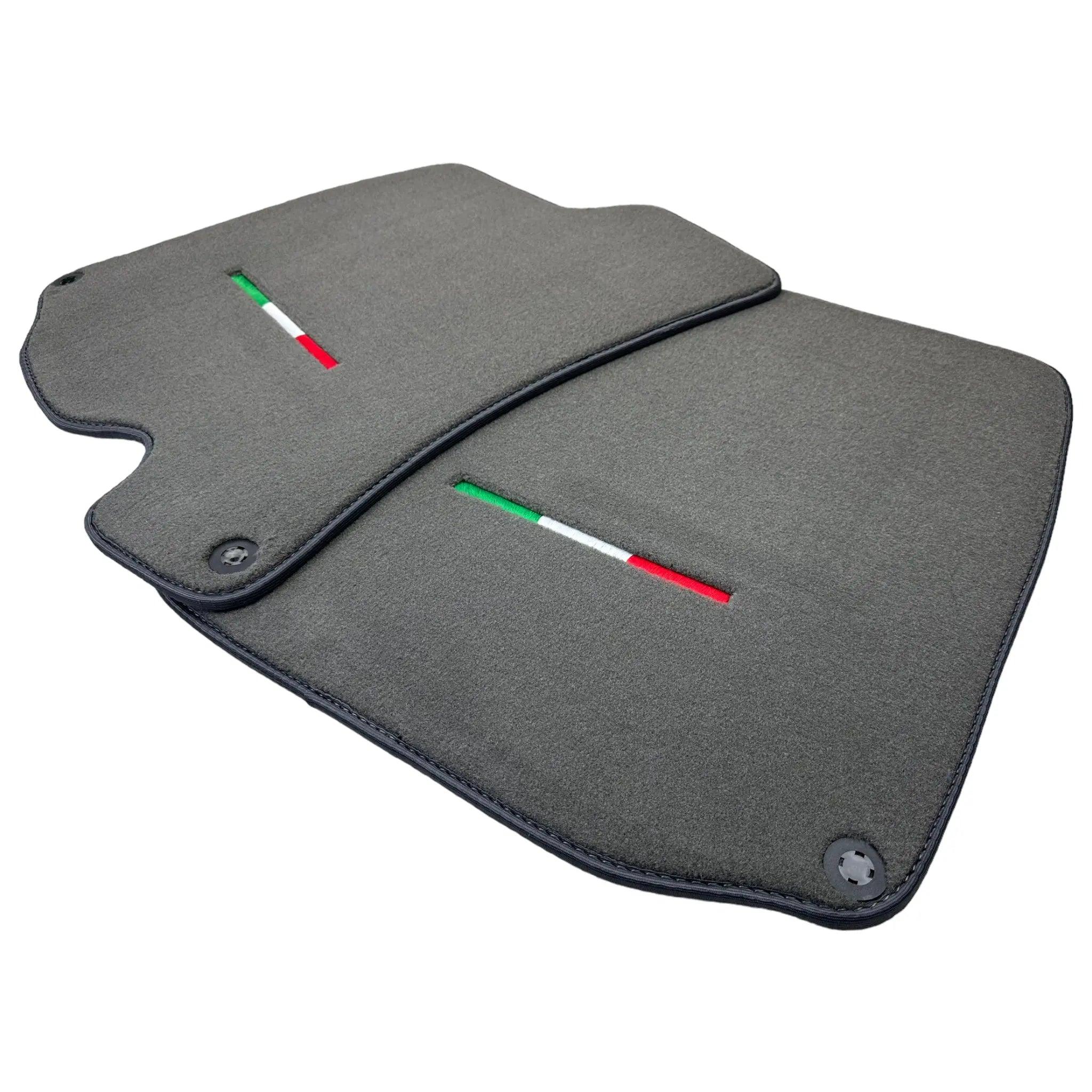 Gray Floor Mats For Ferrari Portofino (2018-2023) Italian Edition