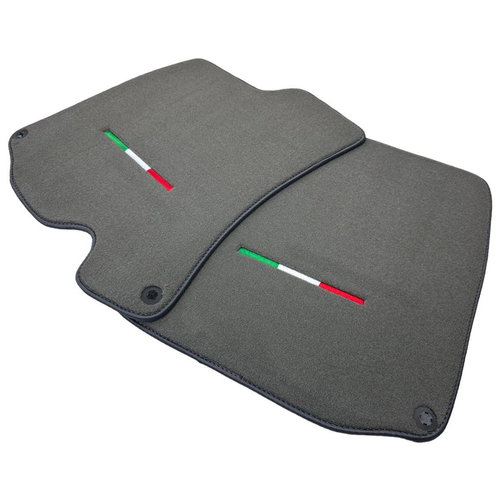 Gray Floor Mats For Ferrari Portofino (2018-2023) Italian Edition