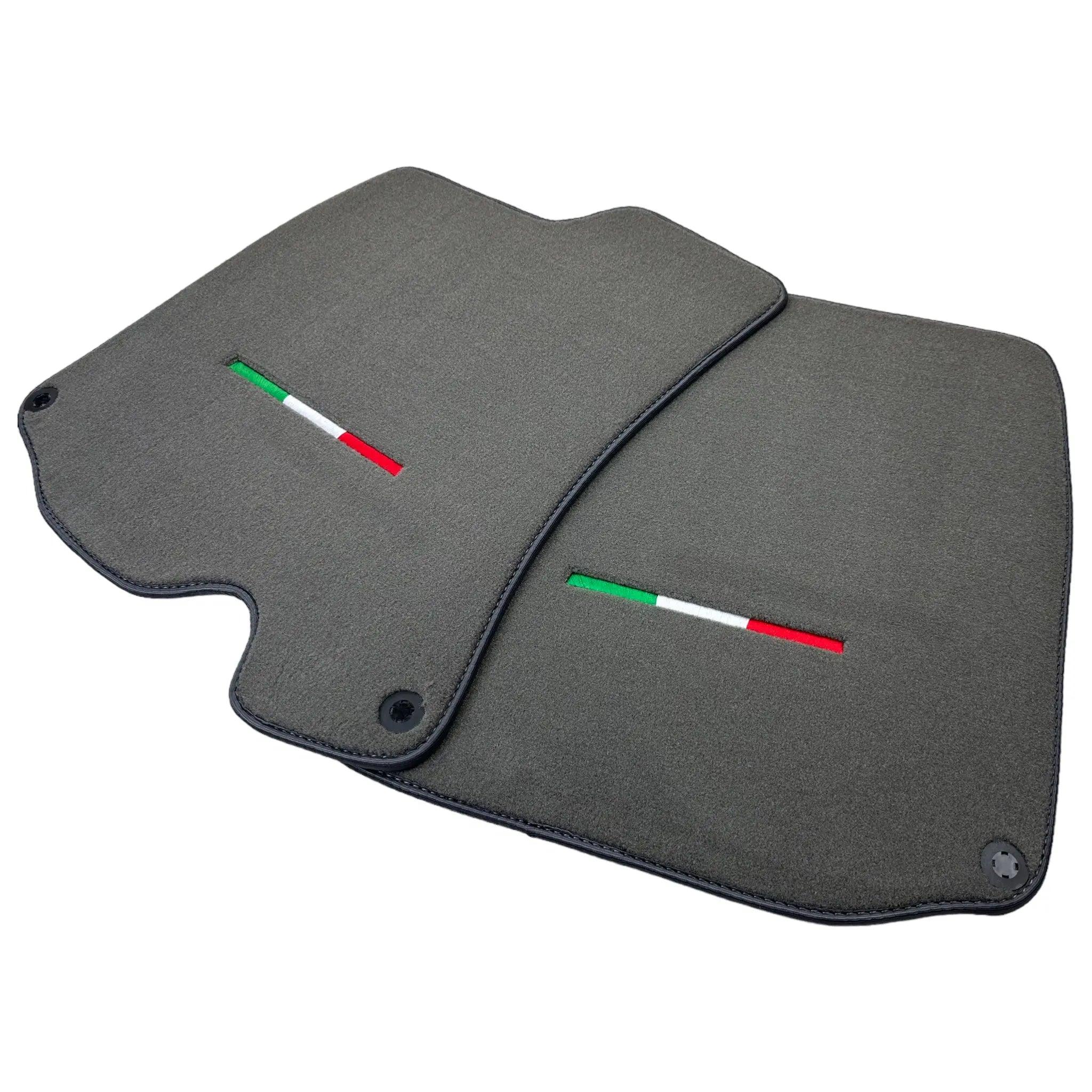 Gray Floor Mats For Ferrari Portofino (2018-2023) Italian Edition