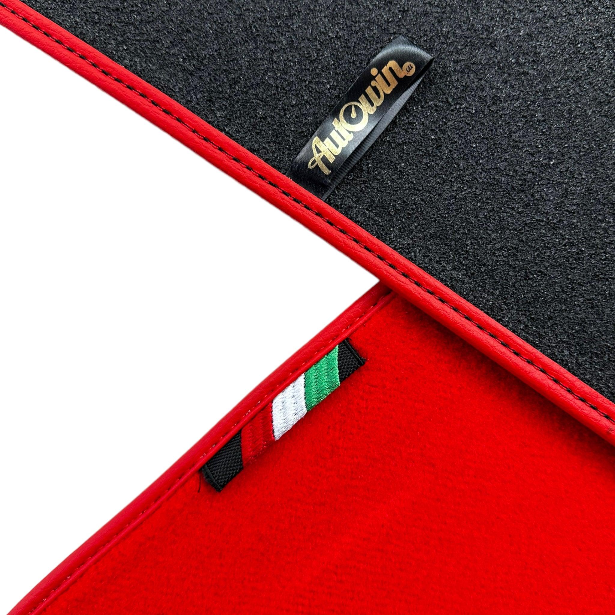 Floor Mats For Ferrari Mondial Convertible 1983-1993 Scuderia Brand Italian Edition - Scuderia