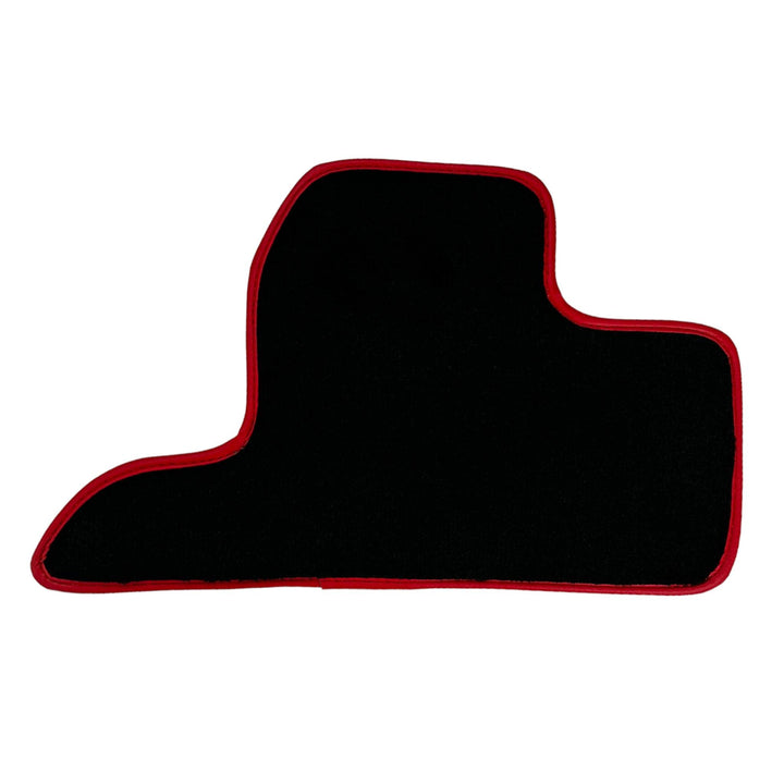 Black Floor Mats For Ferrari F355 1994-1999 With Alcantara Leather - Scuderia