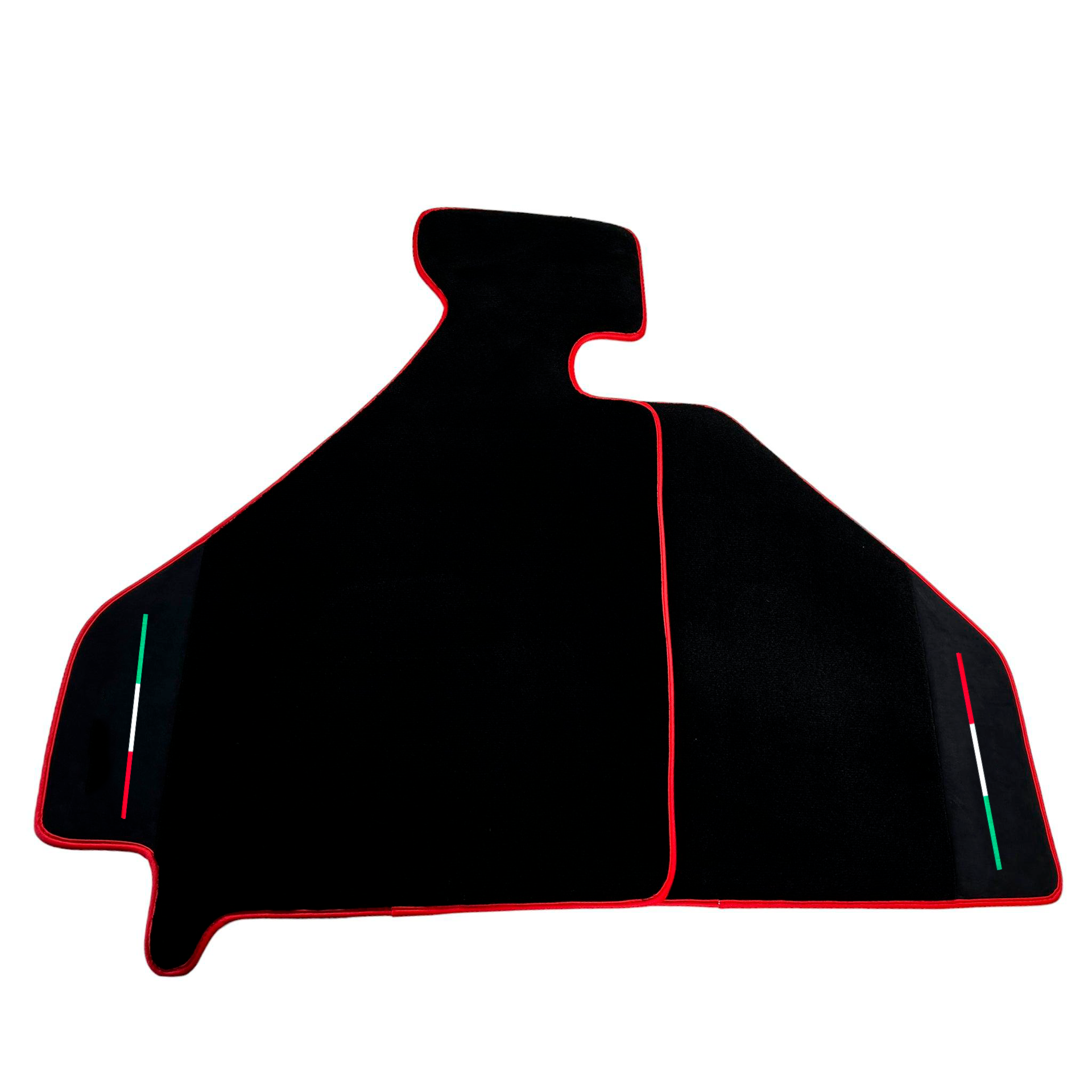 Black Car Mats For Ferrari F355 1994-1999 With Alcantara Leather