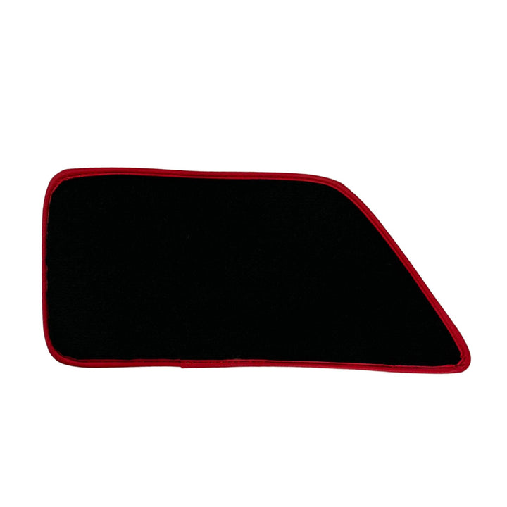 Black Floor Mats For Ferrari F355 1994-1999 With Alcantara Leather - Scuderia