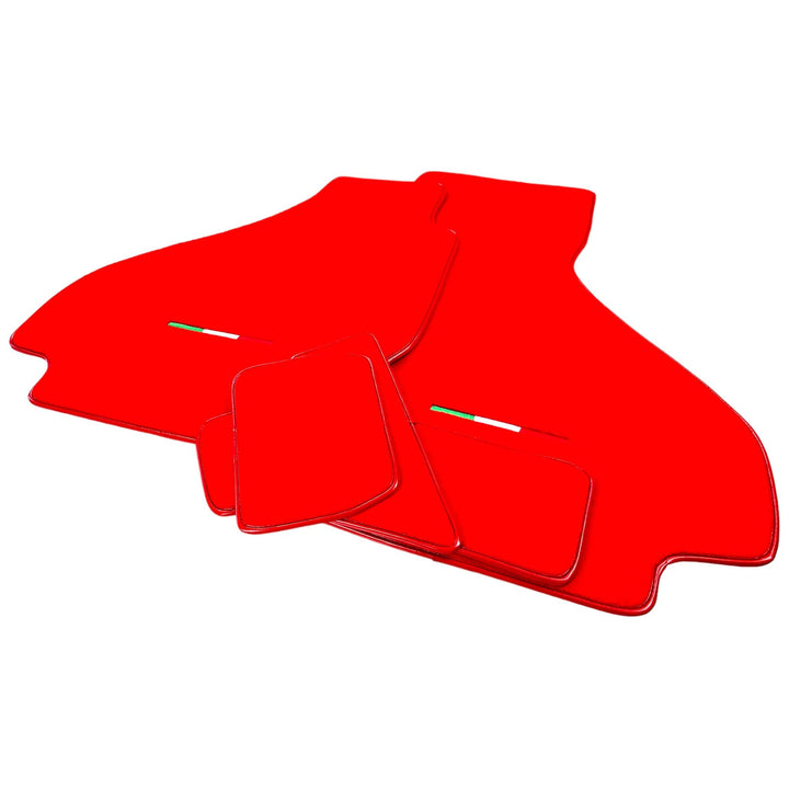 Red Floor Mats For Ferrari 512 TR 1992-1994 - Scuderia